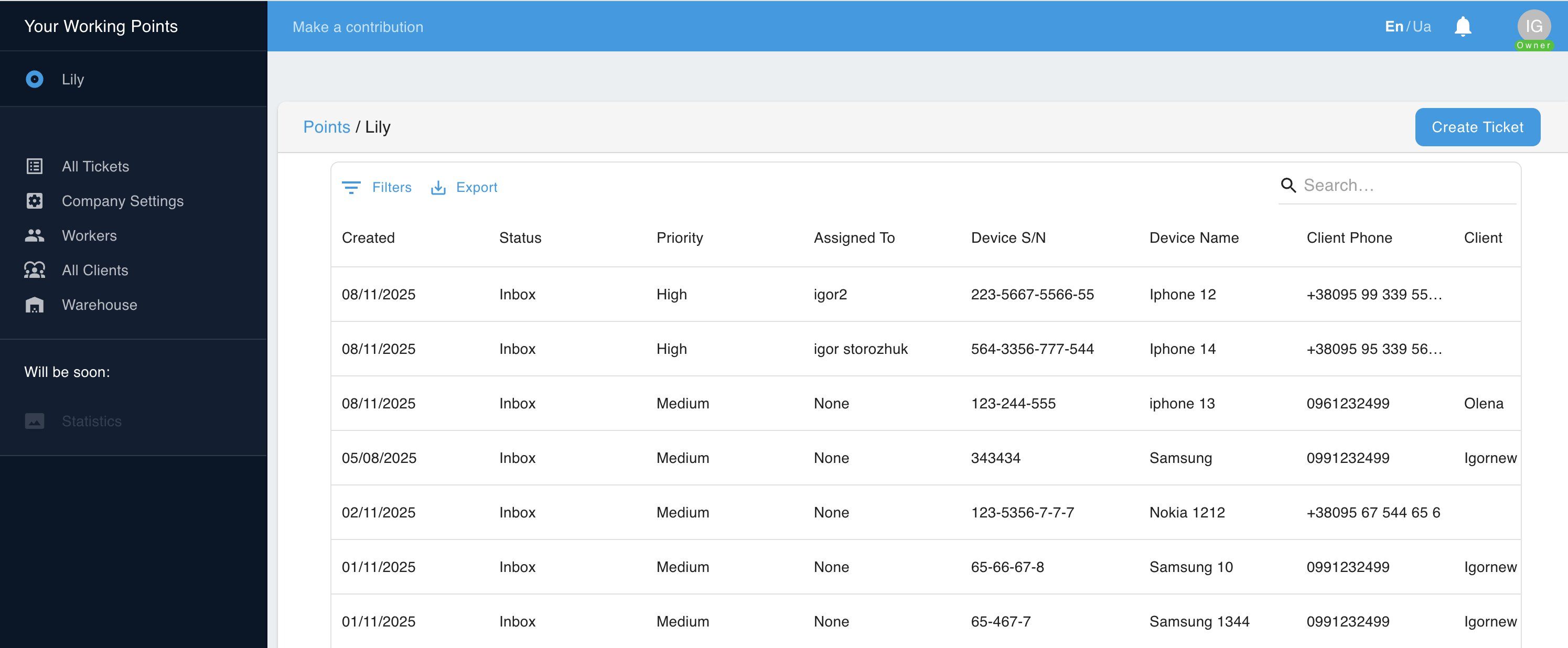 crm for service centers
